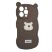 Силікон Hello Bear для Apple iPhone 16 Pro Brown