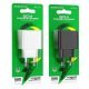 Мережевий зарядний пристрій BOROFONE BAS12A Erudite USB QC3.0 18W, чорний