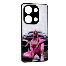 Накладка Prisma Ladies New для Xiaomi Redmi Note 13 Pro (4G) /Poco M6 Pro (4G) Pink Car