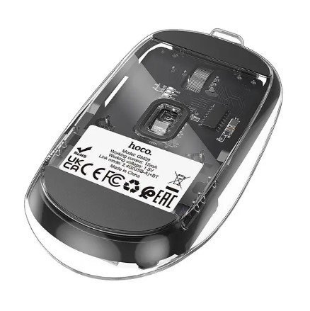 Мишка бездротова HOCO GM29 Mysterious dual-mode, dark night black