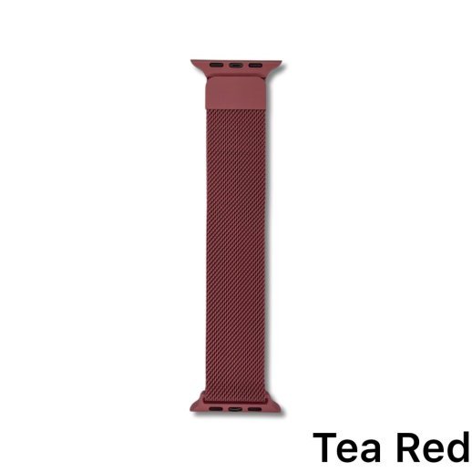 Ремінець для Apple Watch Milanese Loop 42/44mm Tea Red
