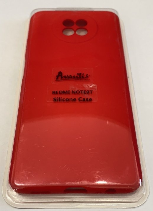 Avantis Full Silicone Case Xiaomi Redmi Note 9T Red