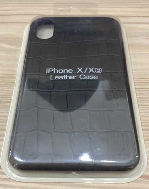 Чохол Croco Leather Apple iPhone X / Xs Black