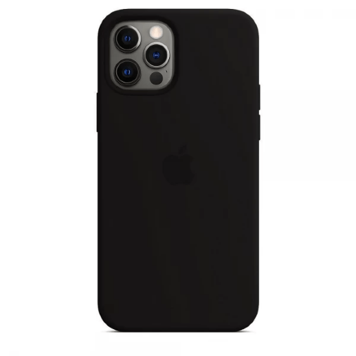 Чохол Silicone Case Copy In The Box Apple iPhone 12 Pro Max Black