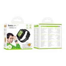 Годинник HOCO Y104 children phone-watch 4G, ЧОРНИЙ