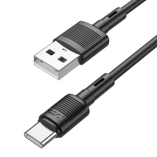 USB кабель HOCO X83 USB - Type-C 1 MЕТР ЧОРНИЙ