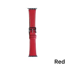 Ремінець для Apple Watch Leather 42/44mm Red