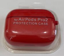 Чохол AirPods Pro 2 Full Case with Microfiber  Red 1