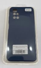 Чохол Silicone Case for Xiaomi Redmi Note 10 Pro 4G No Logo Dark Blue