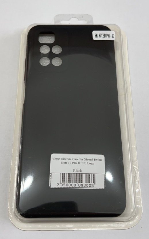 Чохол Silicone Case for Xiaomi Redmi Note 10 Pro 4G No Logo Dark Blue