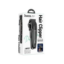 Електрична машинка для стрижки HOCO HP21, ЧОРНИЙ