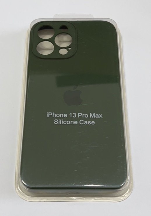 Чохол Silicone Case Copy Apple iPhone 13 Pro Max Square Army Green, 18