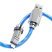 USB кабель HOCO U113 100W USB - Lightning СИНІЙ
