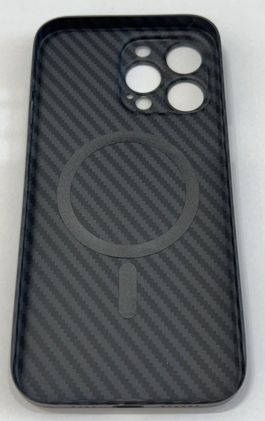 Чохол Carbon With MagSafe for Apple iPhone 14 ProMax Black