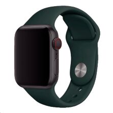 Ремінець силіконовий INKAX WB-01 для Apple Watch 42мм | 44мм | 45мм | 49мм LARGE SIZE GREEN