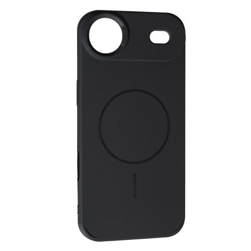 Силіконовий чохолНакладка  Color (With Magnit) для Apple iPhone 17 Air Black