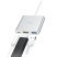 Адаптер-концентратор HOCO HB14 Easy Use Type-C - USB3.0 + HDMI + PD, алюминиевый корпус (серый)