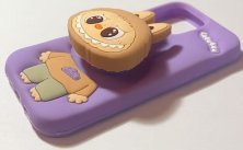 Silicone Labubu Smile Apple iPhone 13 ProMax Lavender 6