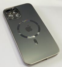 Чехол AG-ACRYLICS  Magsafe for Apple Iphone 12 ProMax Black Titanium