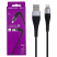 USB Cable Borofone BX32 Lightning 1m Black