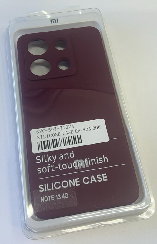 Чохол Silicone Case for Xiaomi Redmi Note 13 4G Violet