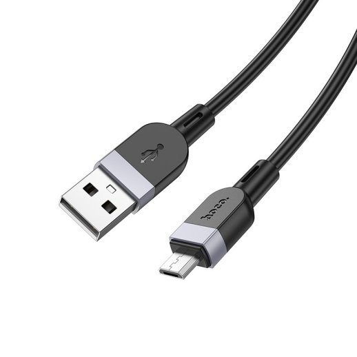 USB кабель HOCO X109 USB - micro USB SILICONE, 1 метр, чорний