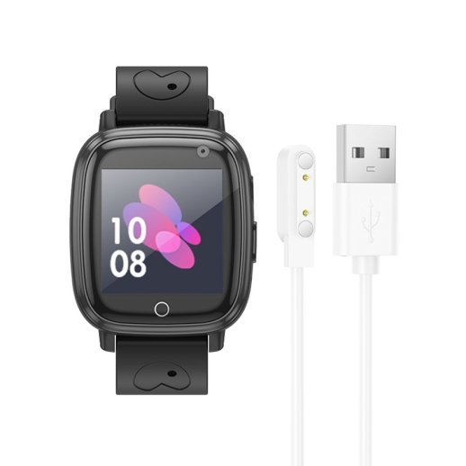 Годинник HOCO Y100 children watch with call function, SIM КАРТКА 2G, ЧОРНИЙ
