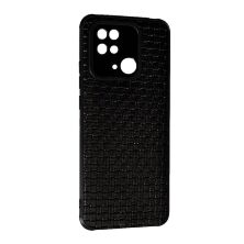 Накладка Leather Case для Xiaomi Redmi 10C/Poco C40 Плетенка