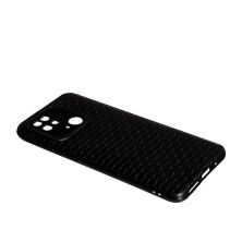 Накладка Leather Case для Xiaomi Redmi 10C/Poco C40 Плетенка