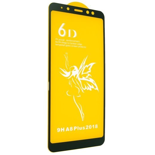Захисне скло 6D PREMIUM SAMSUNG A730 Galaxy A8 Plus 2018