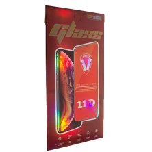 Захисне скло для телефону 11D 9H i-flexi IPHONE 6 PLUS / 6S PLUS в упаковці ЧОРНИЙ