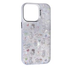 Накладка Soft Milky для Apple iPhone 14 Pro Love cat