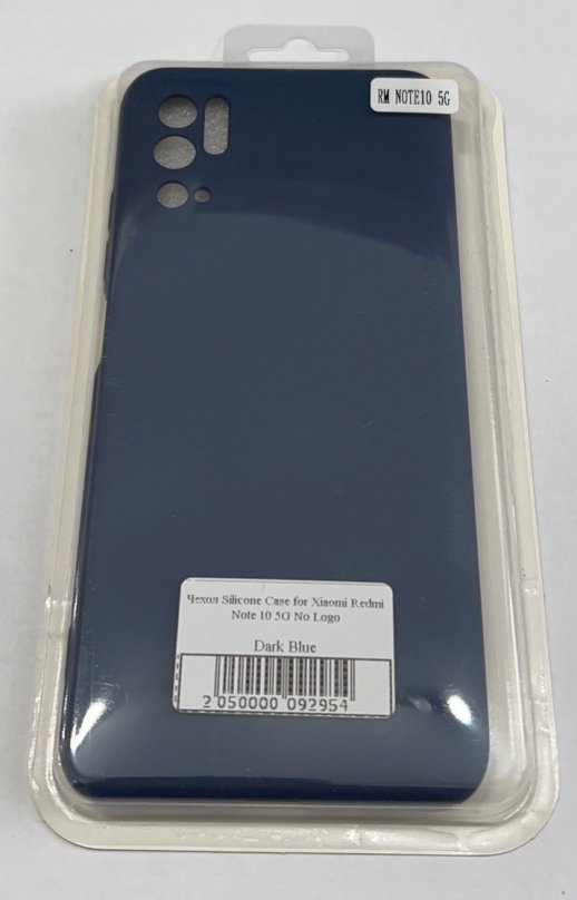 Чехол Silicone Case for Xiaomi Redmi Note 10 5G/Poco M3 Pro No Logo