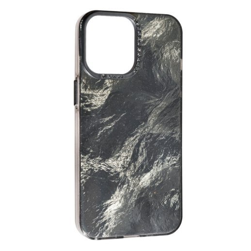 Накладка Marble Style для Apple iPhone 13 Pro Max Black