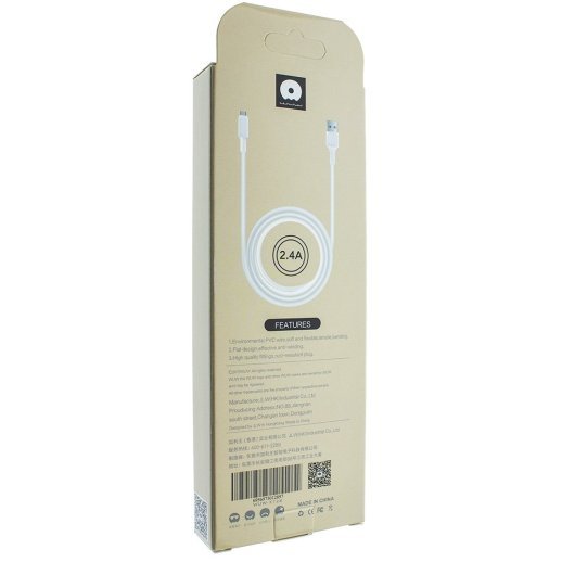 Кабель USB WUW X128 USB - Lightning 2.4A (2 кабелі в упаковці) (70)
