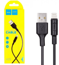 USB Кабель Hoco X25 Soarer Lightning 1m Black