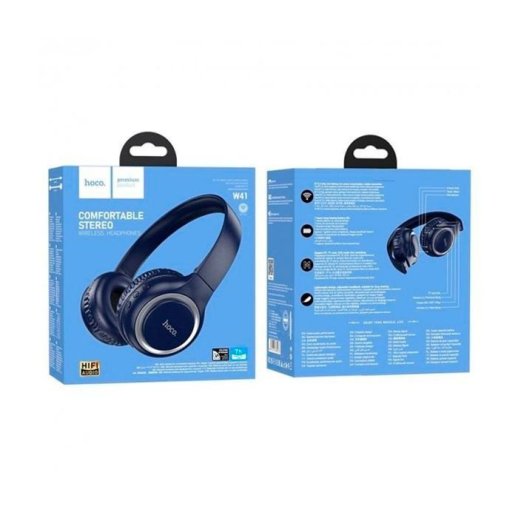 Бездротові повнорозмірні навушники HOCO W41, СИНІЙ