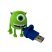 Флеш-накопичувач Wibrand USB 2.0 Mike Wazowski 16Gb Green