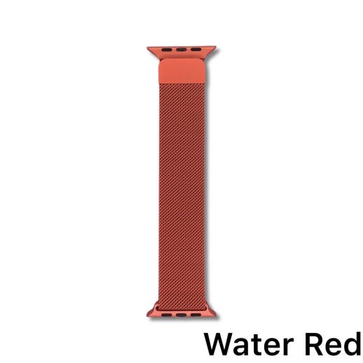 Ремінець для Apple Watch Milanese Loop 42/44mm Water Red