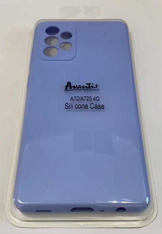 Avantis Full Silicone case Samsung A72 4G Black