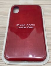 Чохол Croco Leather Apple iPhone X / Xs Red