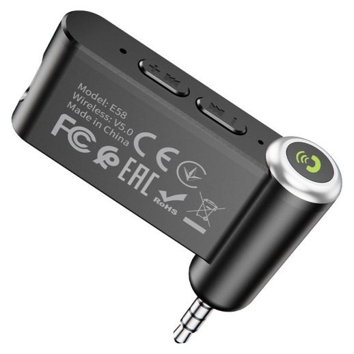 Аудіоадаптер HOCO E58 Magic music 3.5mm mini jack BT V5.0