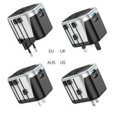 Універсальний мережевий адаптер AC5 Level Dual Port з 2 USB, чорний