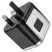 Універсальний мережевий адаптер AC5 Level Dual Port з 2 USB, чорний