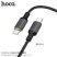 USB-C Кабель HOCO X128 Type-C - Type-C 60W (1М) (черный)
