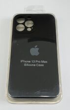Чохол Silicone Case Copy Apple iPhone 13 Pro Max Square Black, 01