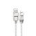 USB кабель HOCO U113 100W USB - Lightning СТАЛЕВИЙ