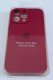 Чохол Silicone Case Copy Apple iPhone 14 Pro Max Square Maroon, 05