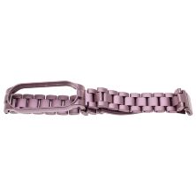 Ремінець металевий для годинника MI Band 5 | 6 3_rose-pink