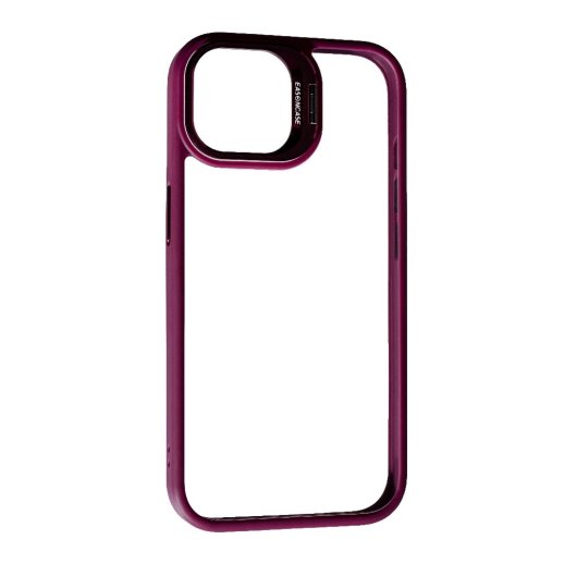 Чохол Easoncase Metal Holder (with Camera Protect) для Apple iPhone 15 Bordo